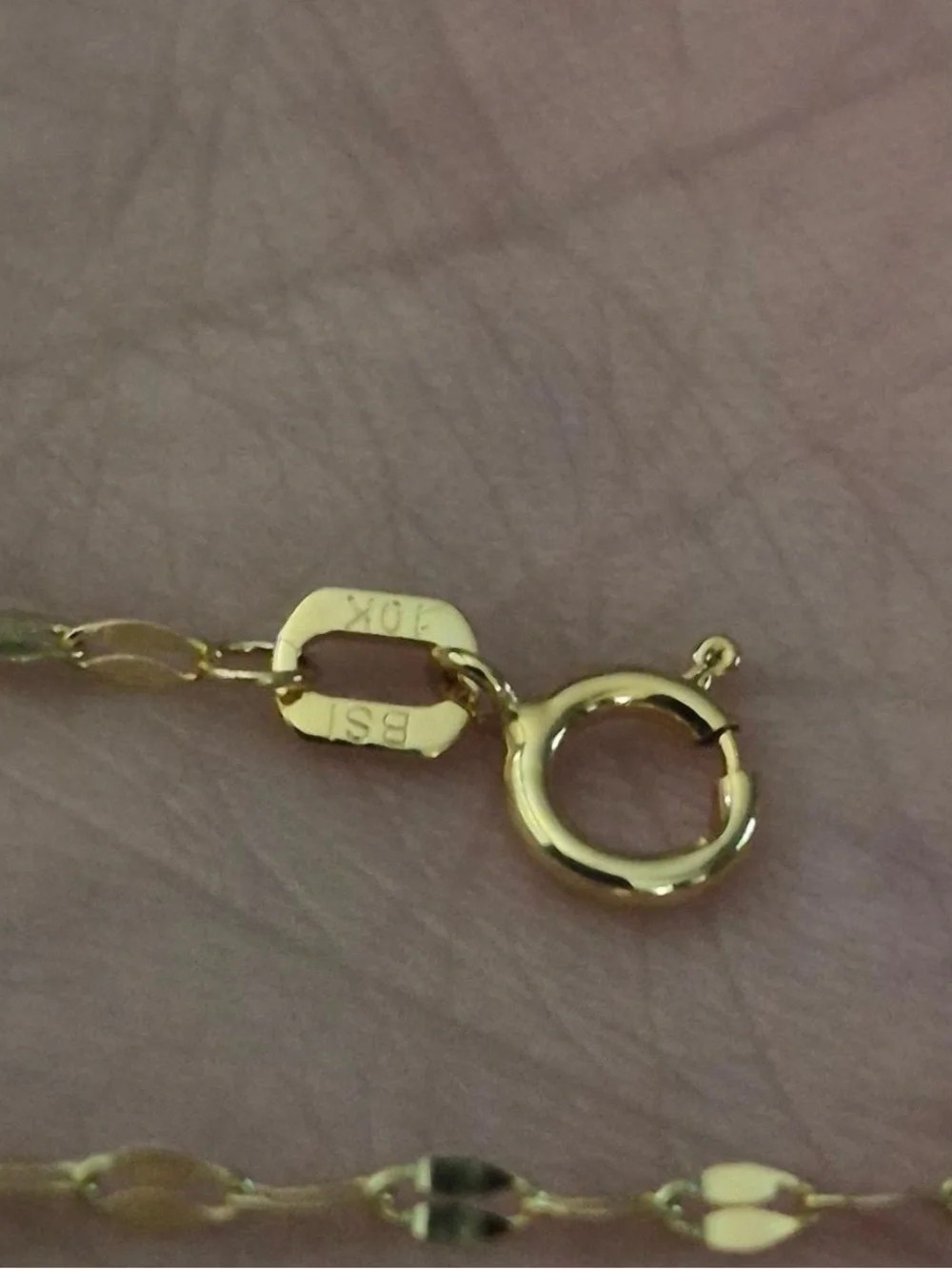Solid Gold 10K 6.5in bracelet